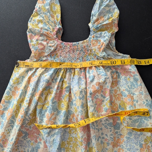 Cotton Smocked Girls Dress size 3/4 from Gil and Niya - Picture 7 of 7